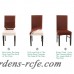 Envío libre 1 unid 17 colores Polyester Spandex comedor sillas cubiertas para la boda silla cubierta marrón Silla de comedor cubre ali-37208771